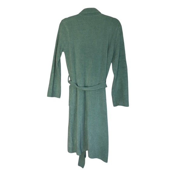 Natori Womens Size Large Green Tea Aura Chenille Open Front Robe NWT - Picture 2 of 5